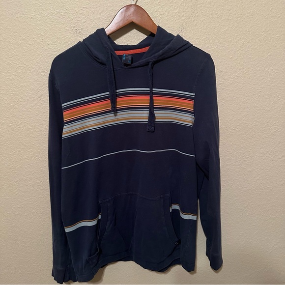 Prana Men’s Striped Hoodie - Picture 1 of 4
